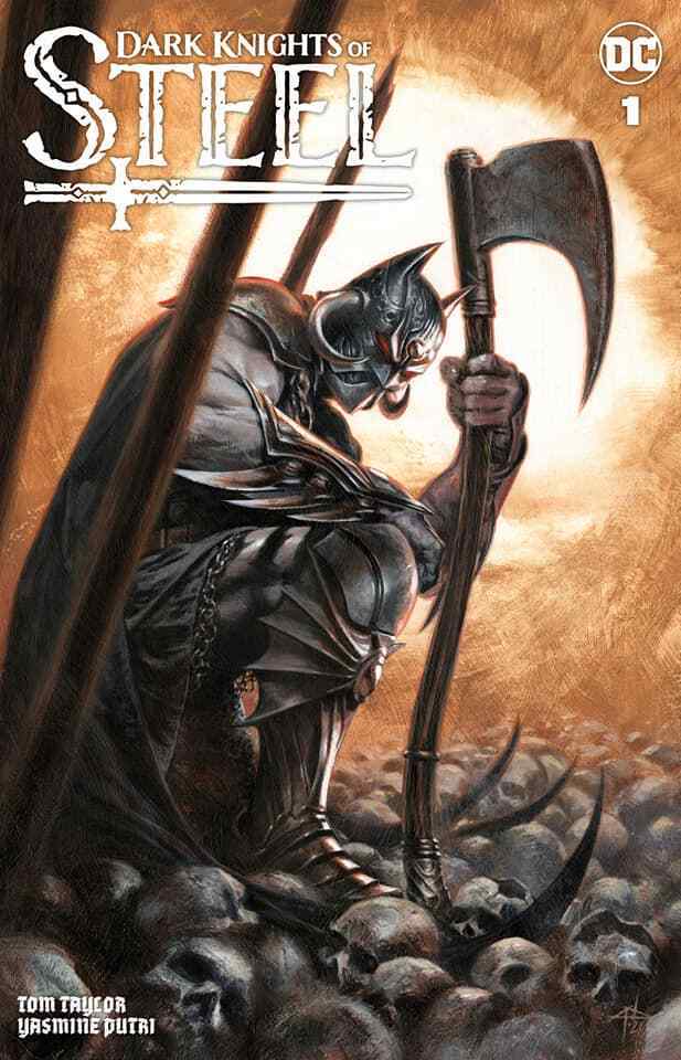 DARK KNIGHTS OF STEEL #1 (GABRIELE DELL\'OTTO EXCLUSIVE VARIANT) ~ DC Comics NM+