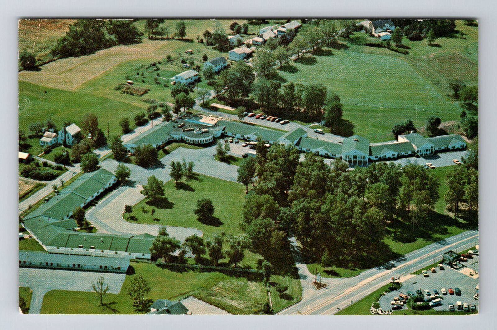 Denver PA-Pennsylvania, Colonial Motor Lodge, Vintage Postcard
