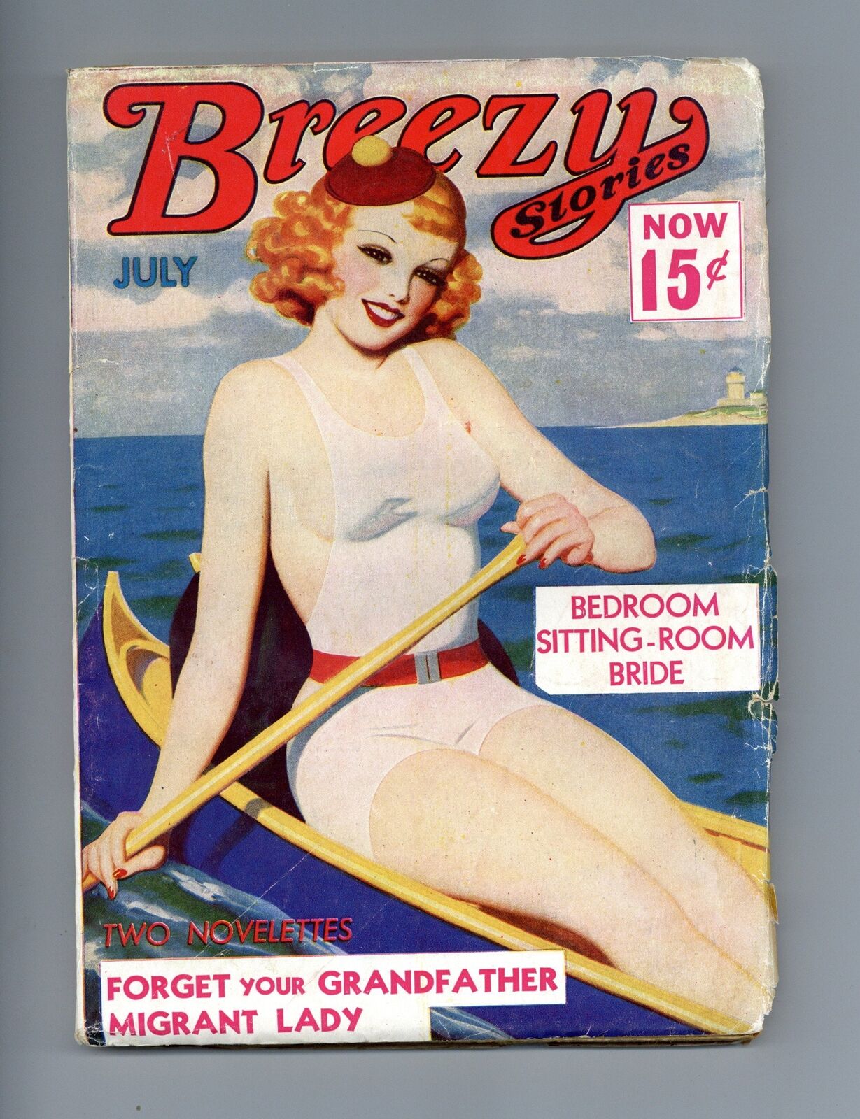 Breezy Stories and Young's Magazine Pulp Jul 1940 Vol. 52 #1 GD