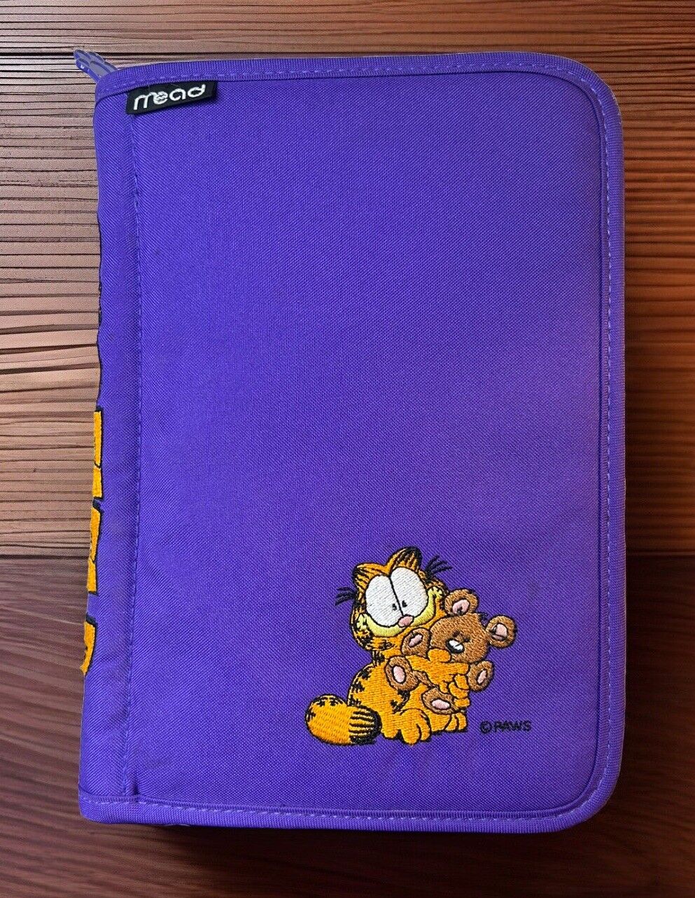 Vintage 1997 Garfield Mead Student Day Planner - Zip Paws Brand Jim Davis