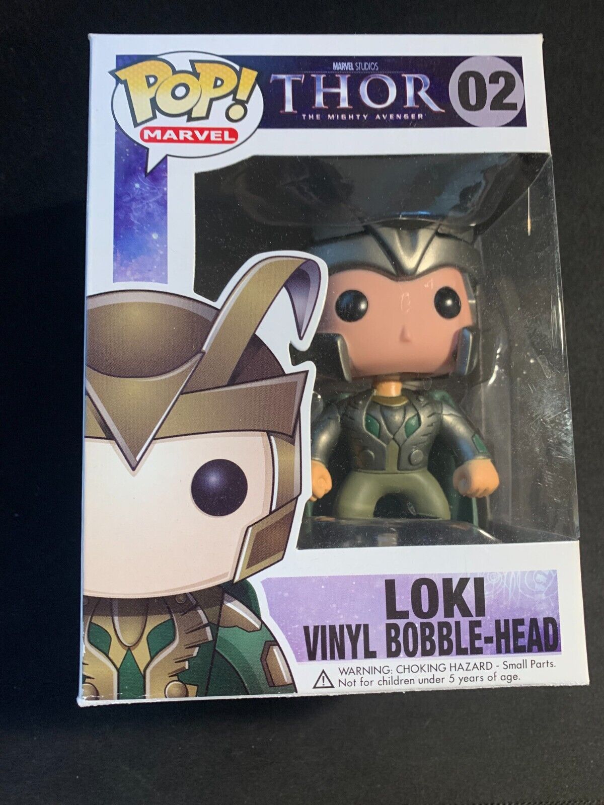 Funko Pop Marvel Thor The Mighty Avenger Loki #02 Vaulted Retired New In Box