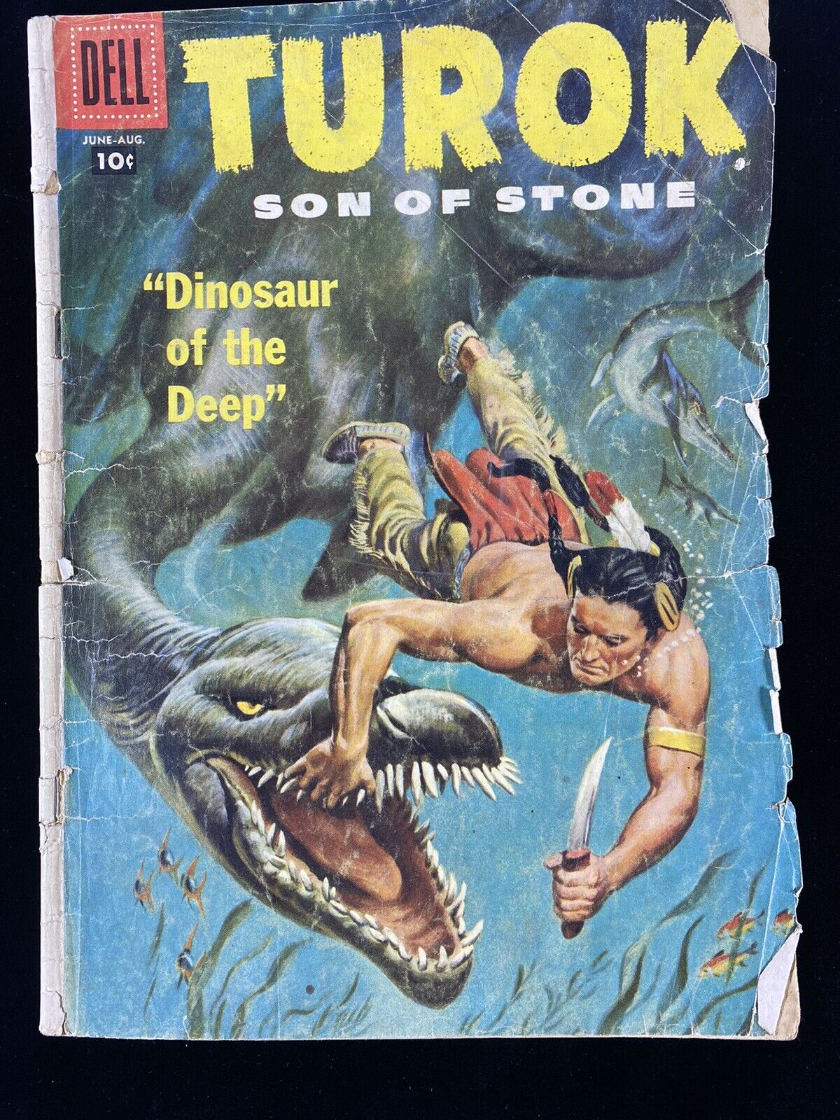 Dell Comic - Turok, Son of Stone #8 (June-Aug, 1957)