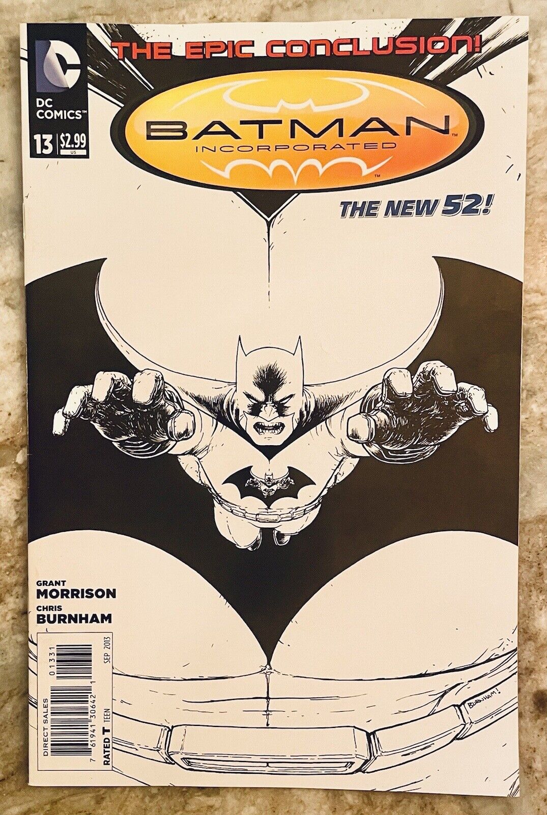 BATMAN INCORPORATED (2012 Series)  (DC) (NEW 52) #13 SKETCH CV Mint Comics~Seal