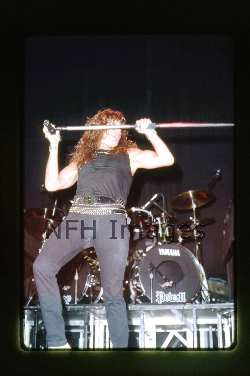1984 Whitesnake David Coverdale Hair Metal Rock Band Music Live Concert Slide