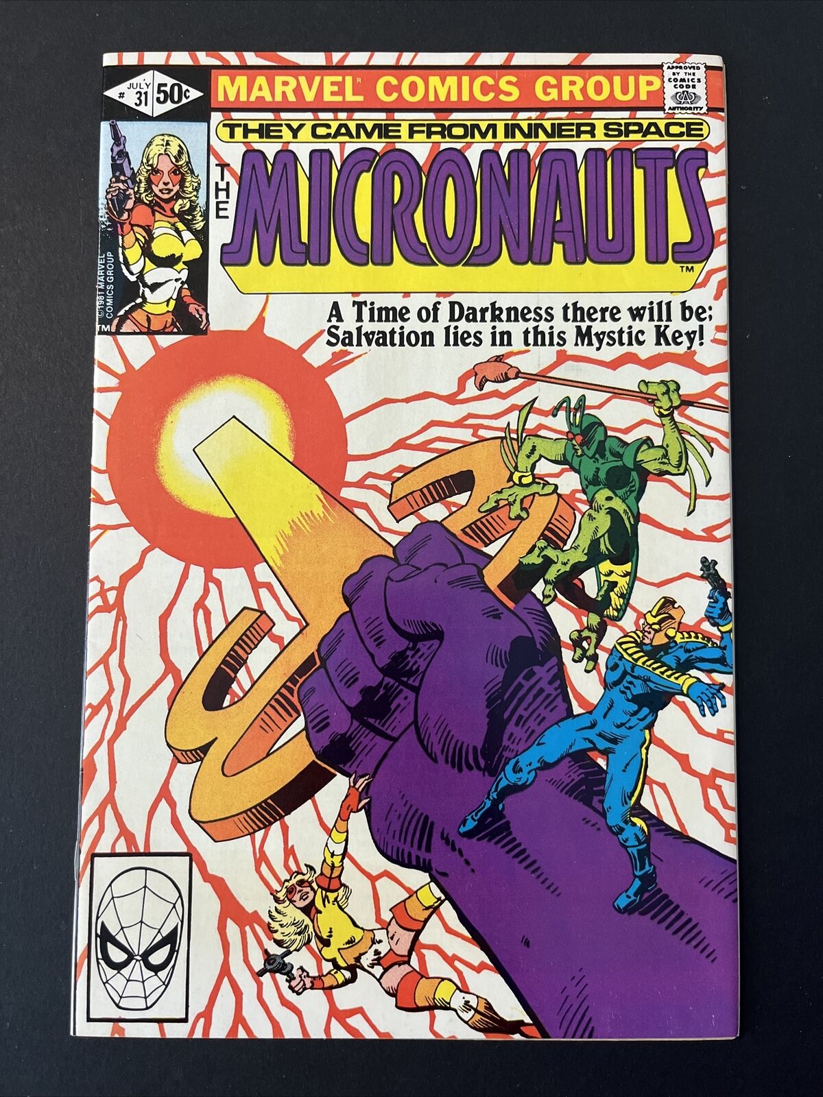 MICRONAUTS #31 NM Marvel Comics 1981