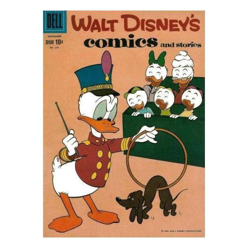 Walt Disney's Comics and Stories #230 in VF minus condition. Dell comics [g*