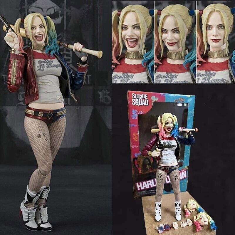 Suicide Squad SHF Harley Quinn PVC Action Figure NEW NO BOX 15cm