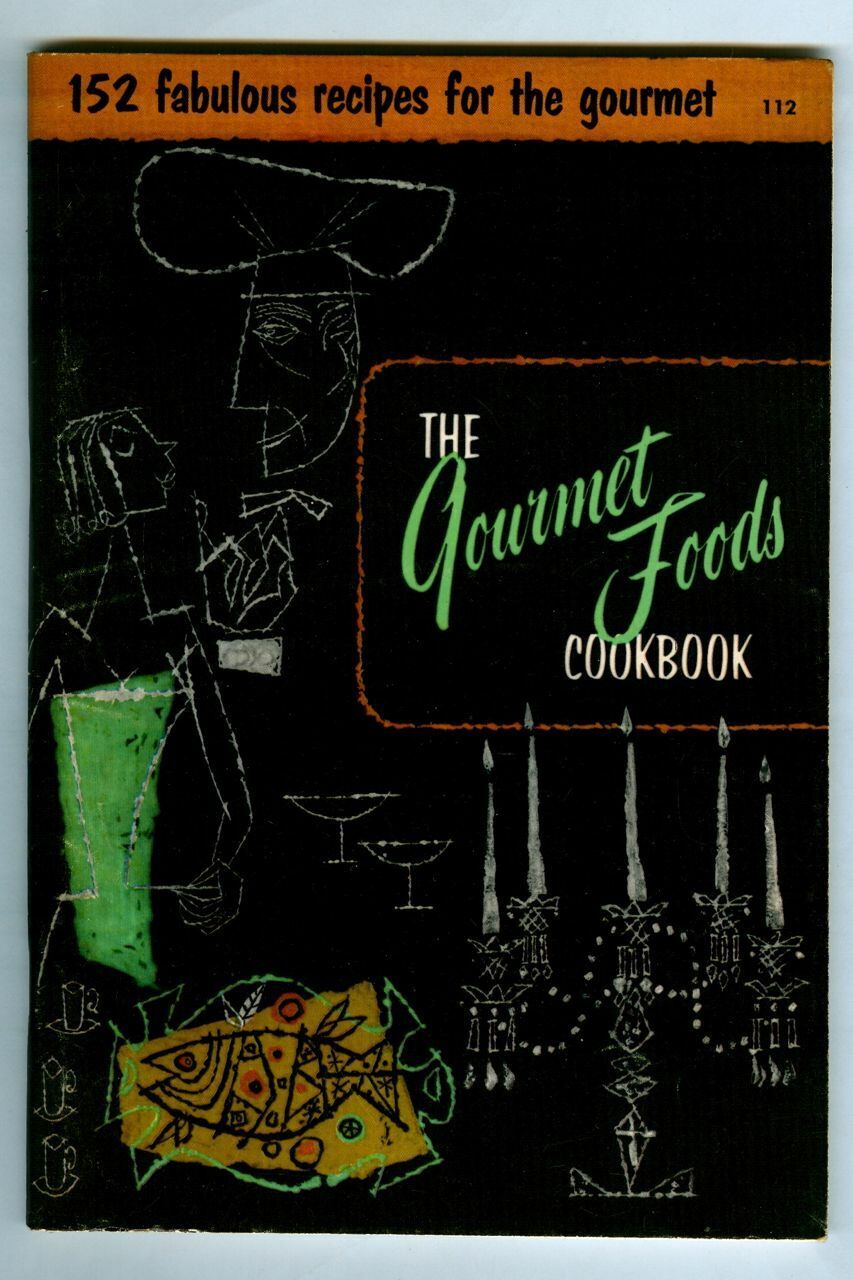 Vintage 1965 GOURMET FOODS Cookbook Culinary Arts Institute Recipe Booklet