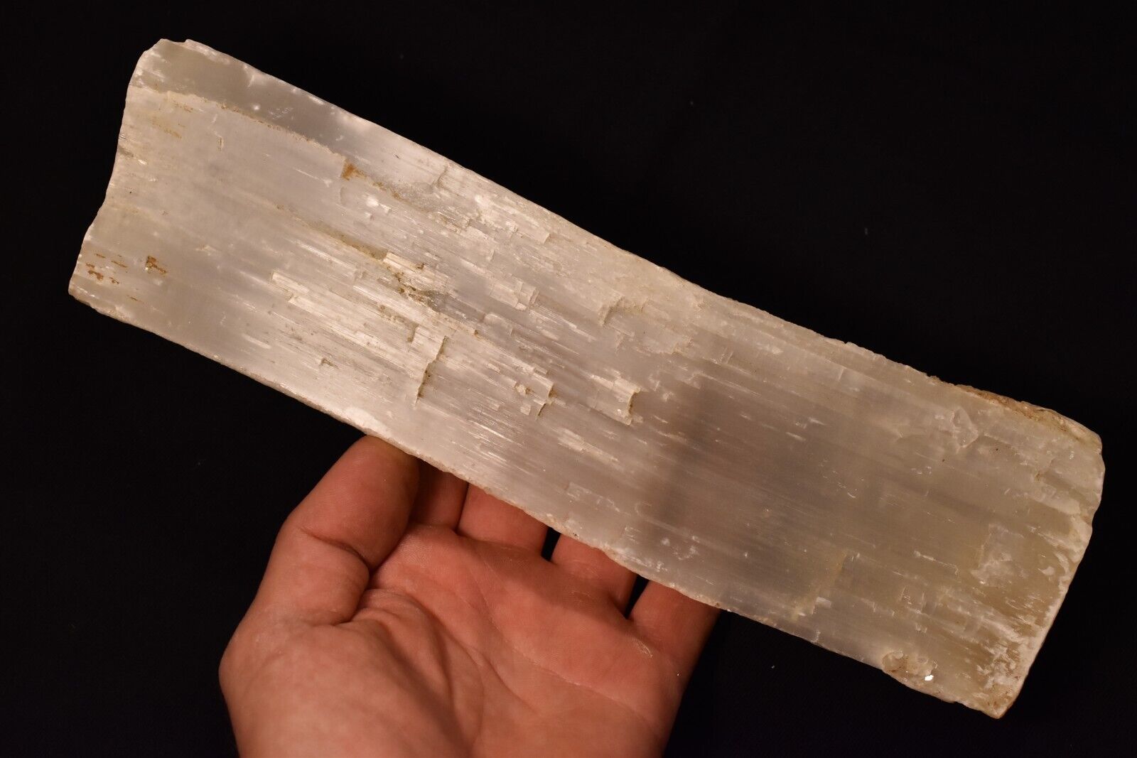 LARGE *SELENITE* Stick 25cm 1170g Natural Healing Crystal Wand, Protection