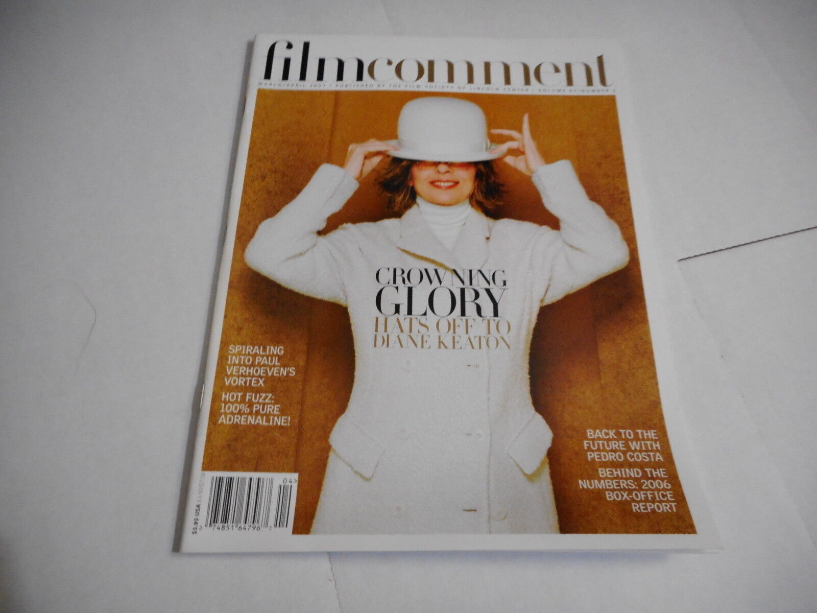 MARCH/APRIL 2007 FILM COMMENTS movie magazine CROWNING GLORY - DIANE KEATON
