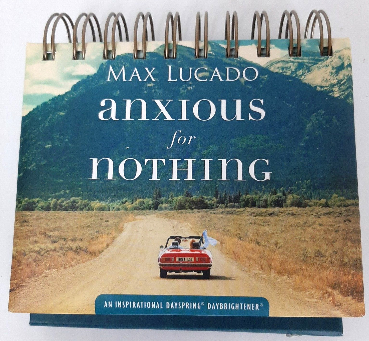 Max Lucado Anxious For Nothing Inspirational Dayspring Daily Flip Calendar
