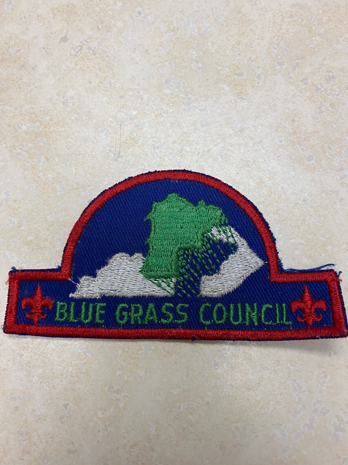 Blue Grass Council Hat Shape Council Patch CP