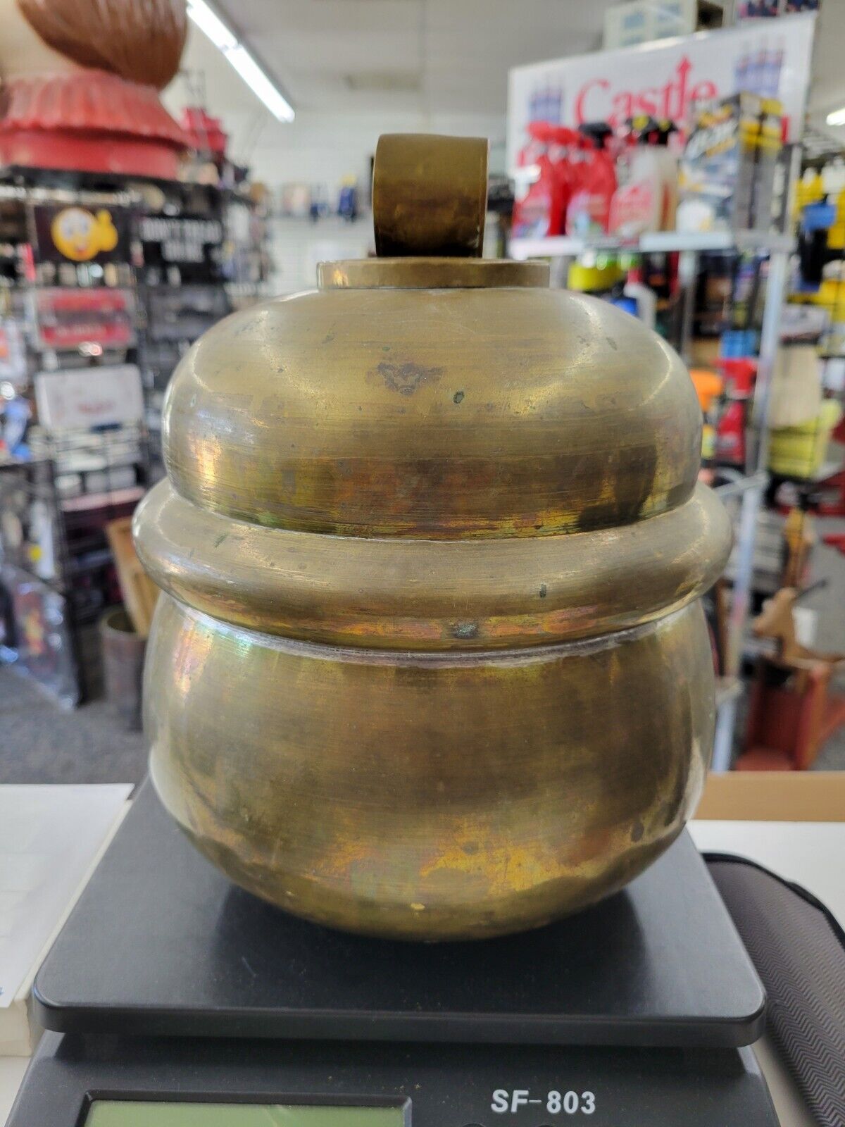 Japanese Brass Temple Bell