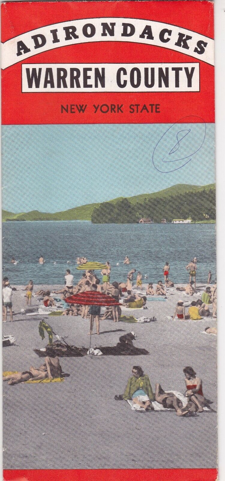 1950\'s Warren County New York Promotional Tourism Brochure