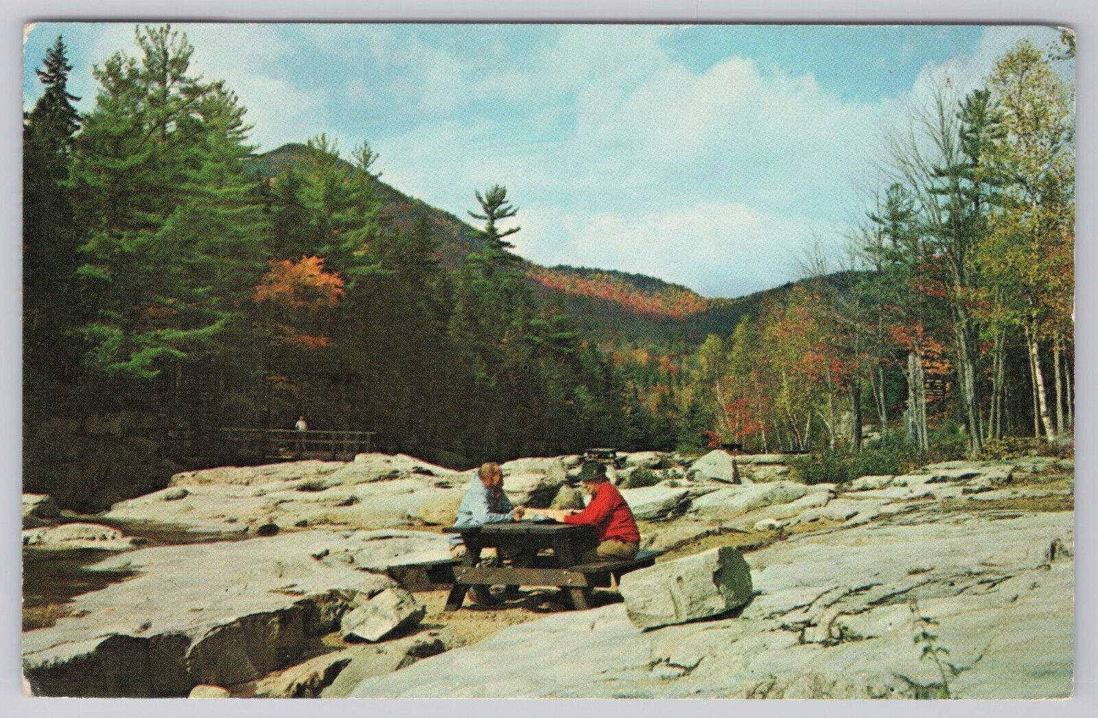 Kancamagus Highway White Mountains New Hampshire USA Postcard