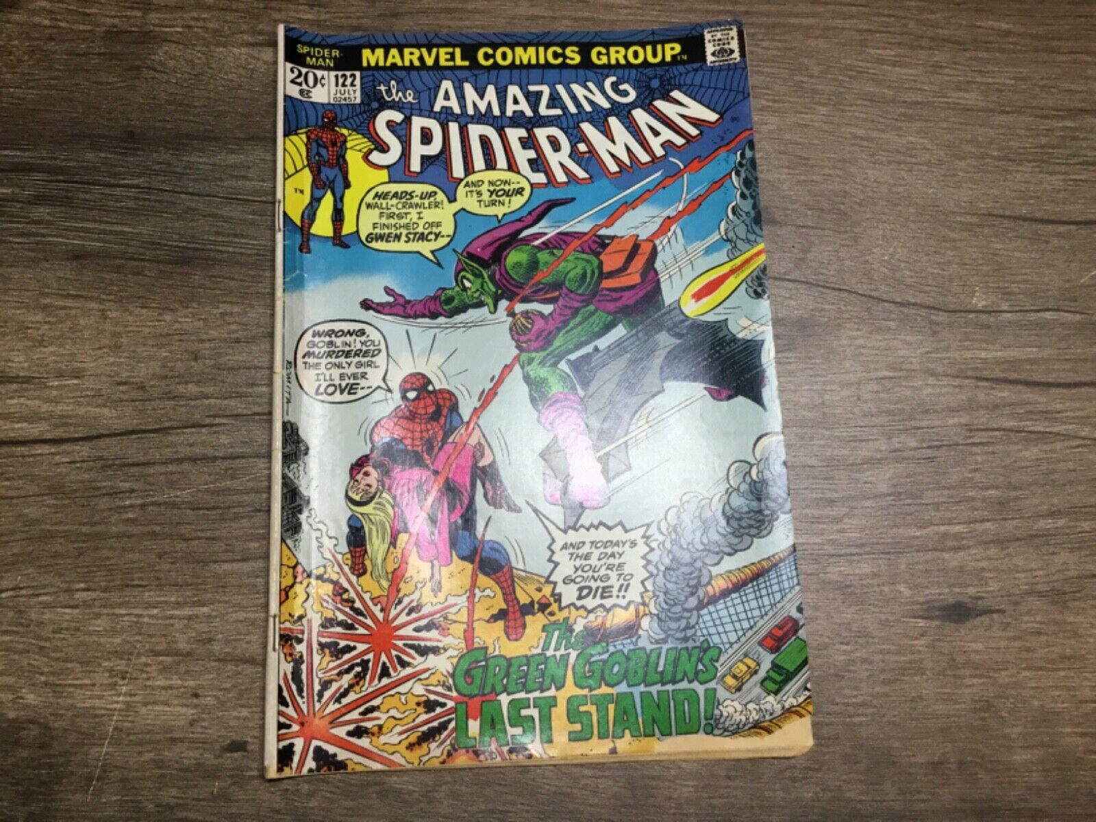 Amazing Spider-Man #122 GD 2.0 1973
