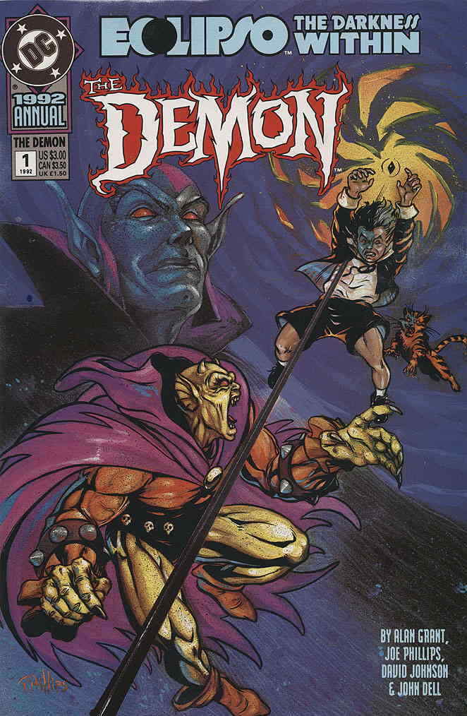 Demon, The (3rd Series) Annual #1 FN; DC | Eclipso the Darkness Within - we comb