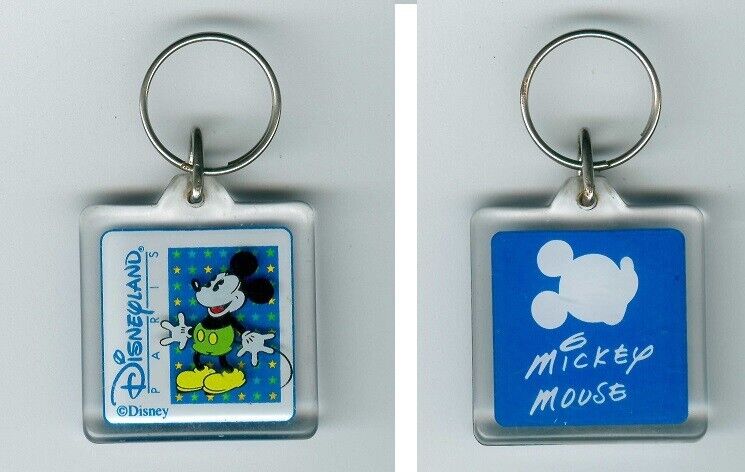 Disneyland Paris Disney Mickey Mouse Keychain