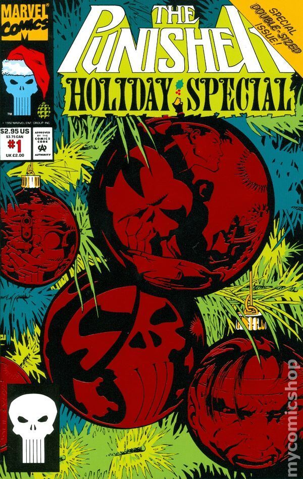 Punisher Holiday Special #1 FN 1993 Stock Image