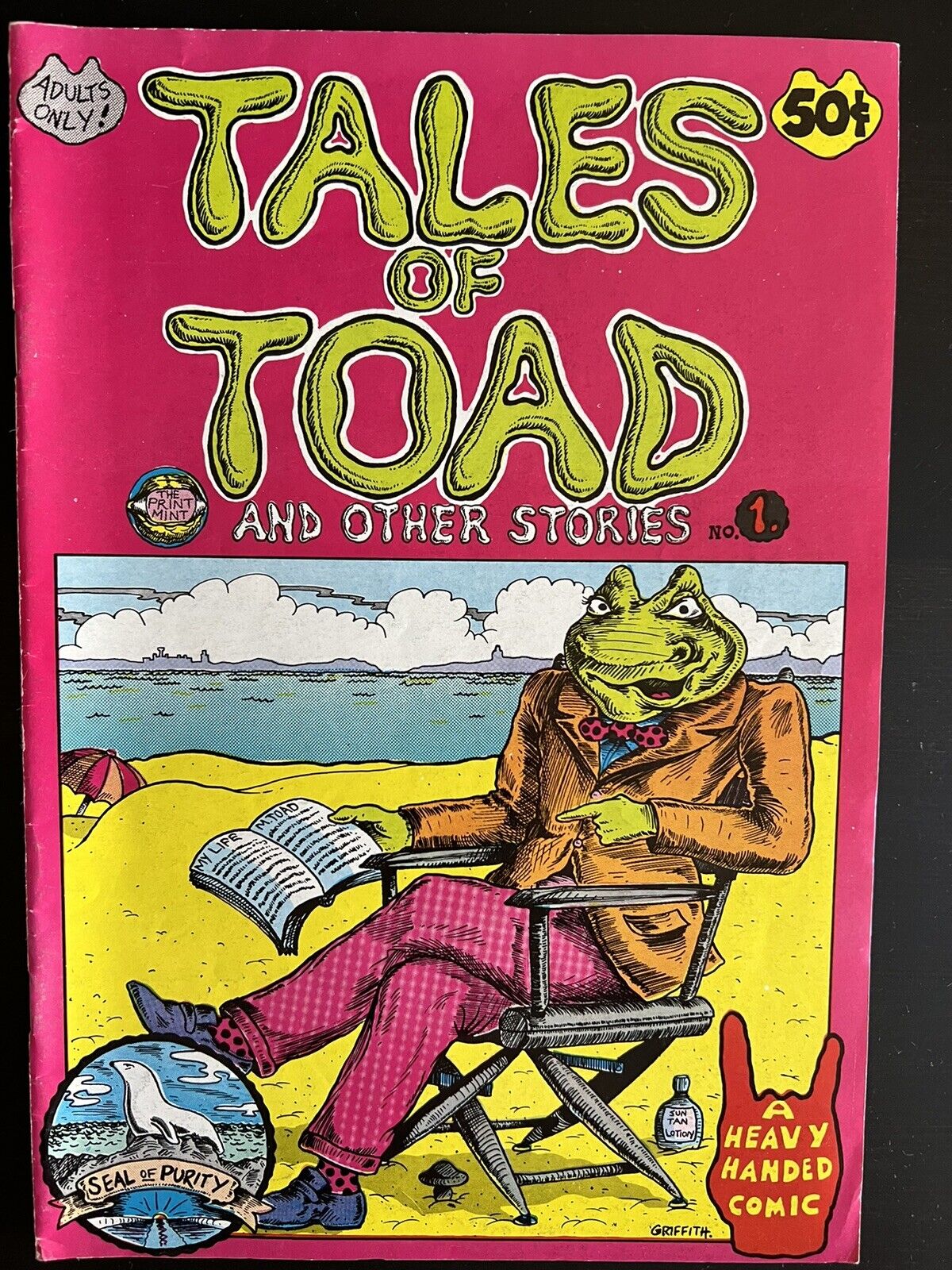 Bill Griffith / Tales of Toad and other Stories/ No 1/ 1970 - First Print
