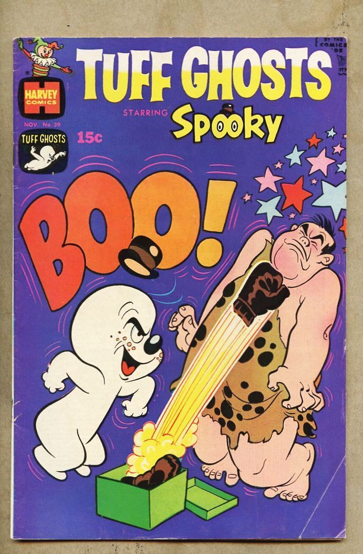 Tuff Ghosts Starring Spooky #39-1970 fn- 5.5 Harvey Wendy Casper   