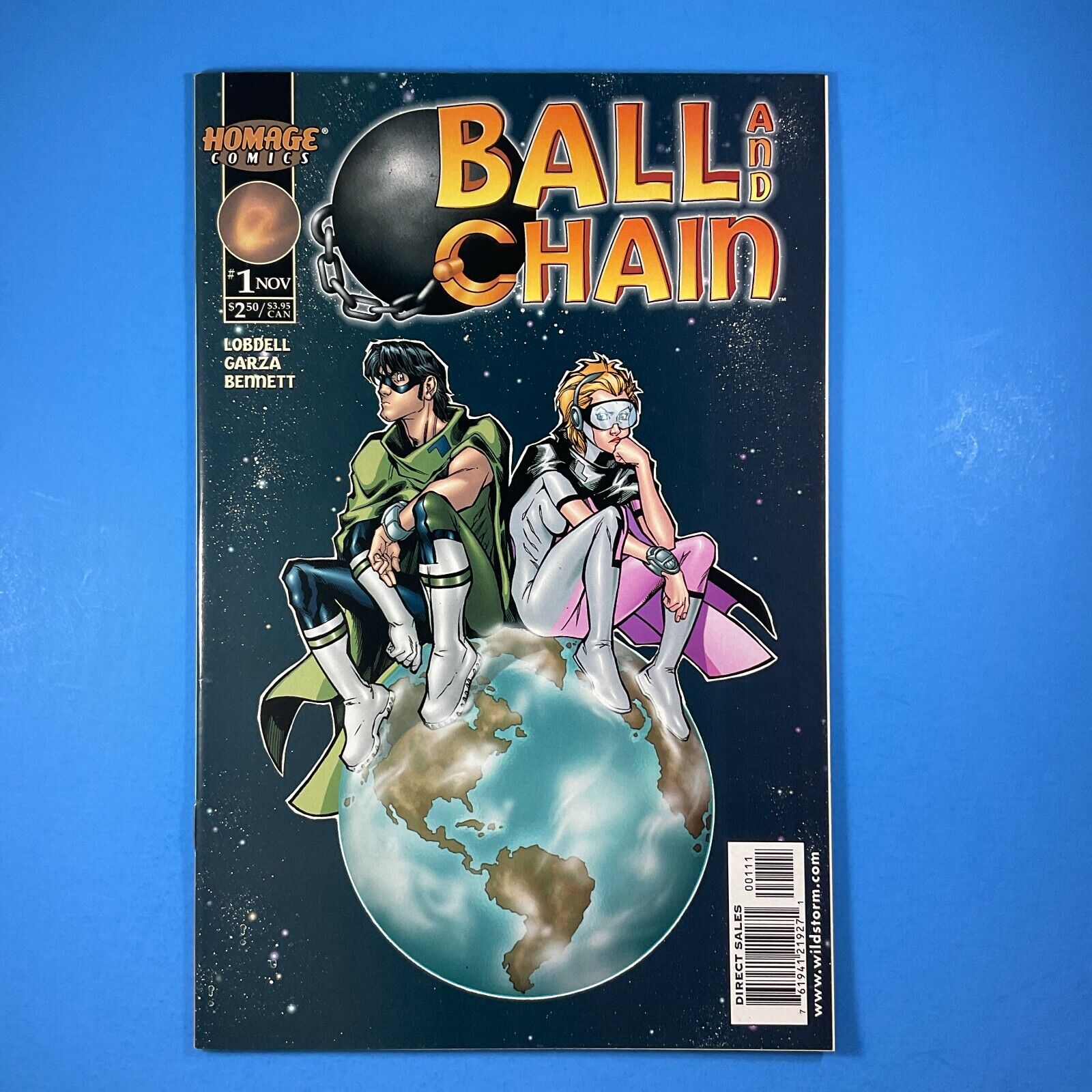 Ball and Chain #1 1999 Homage Comics Dwayne Johnson Netflix Movie 1st Appearance
