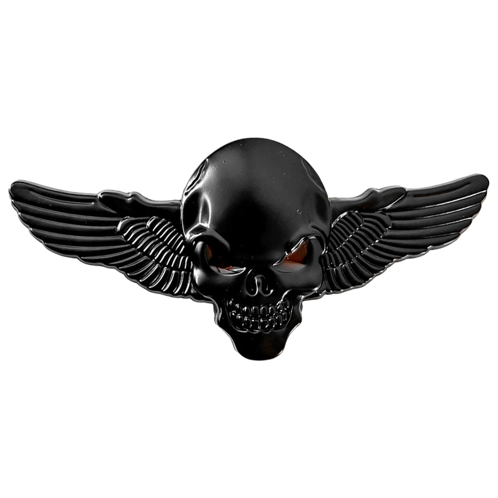 1/2/3X Angel Wings Car Decal 3D Metal Skeleton Car Emblem Decoration Sticker 