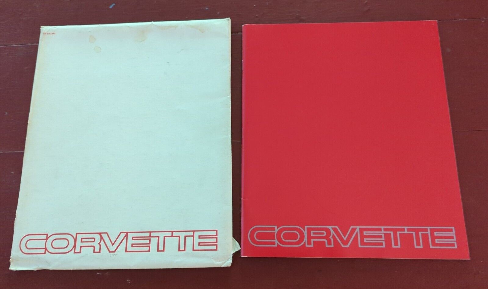 RARE Chevrolet Corvette dealer sales brochure - 1984 - 58 pages & Poster Insert 