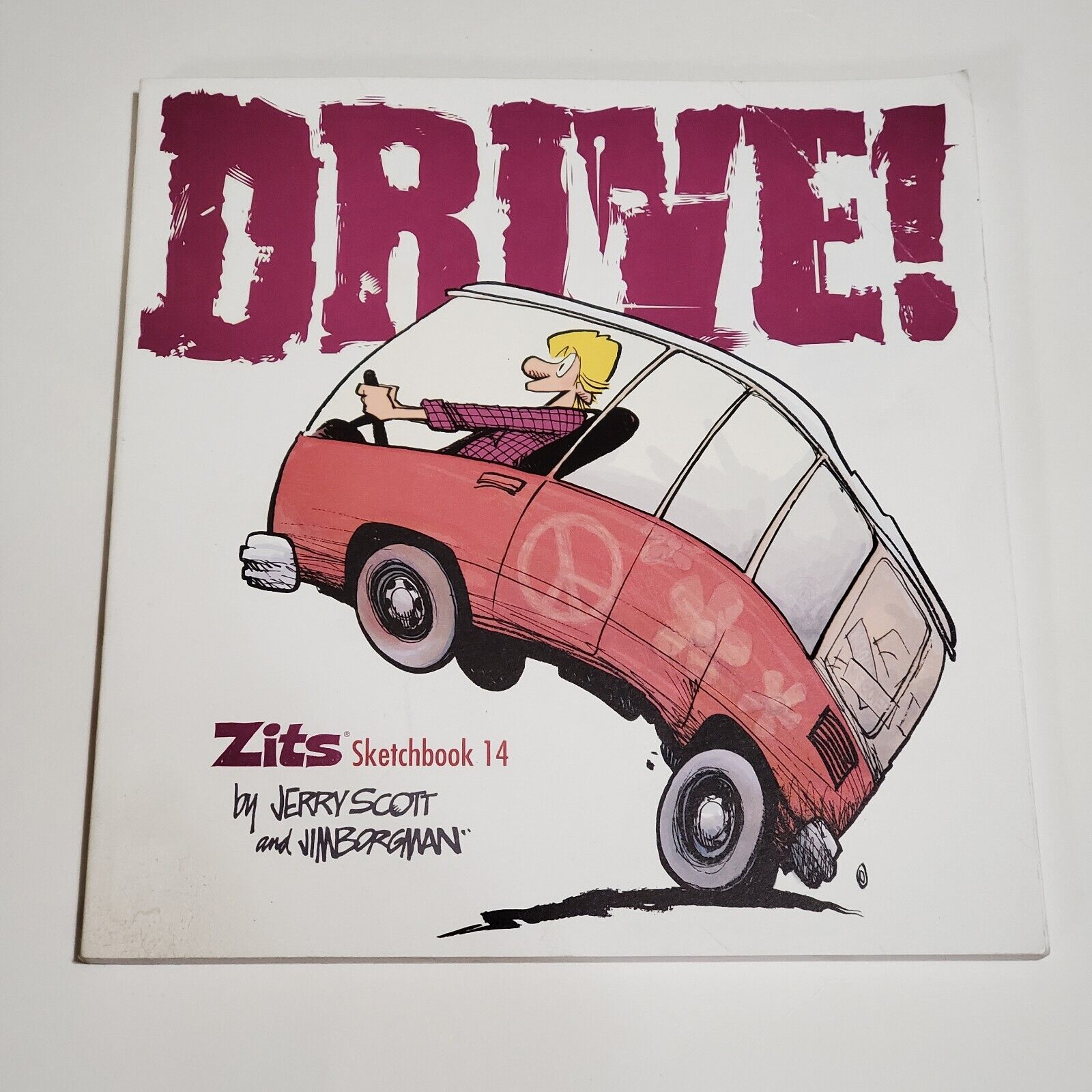 Drive Zits Sketchbook 14 Comic Book Jerry Scott Jim Borgman