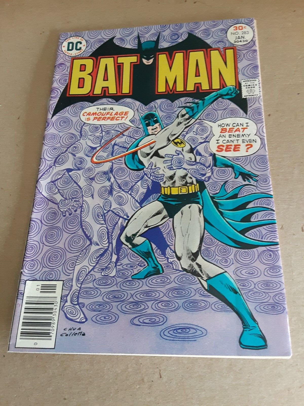 BATMAN #283 DC COMICS 1977 Regular Edition Attack of the Camouflage Twins