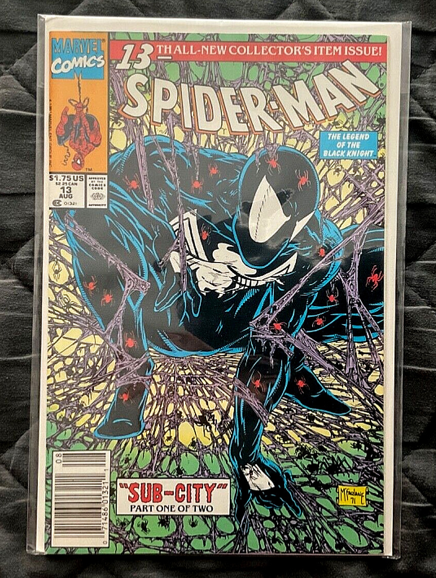 Spider-Man #13 Todd McFarlane ~9.0 Grade Newsstand