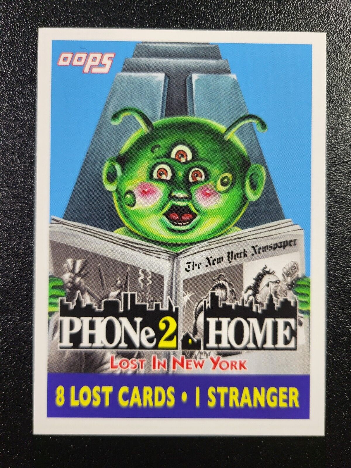 Phone2 Home 90s Wax Parody Home Alone 2 E.T. Spoof 2019 Garbage Pail Kids Card