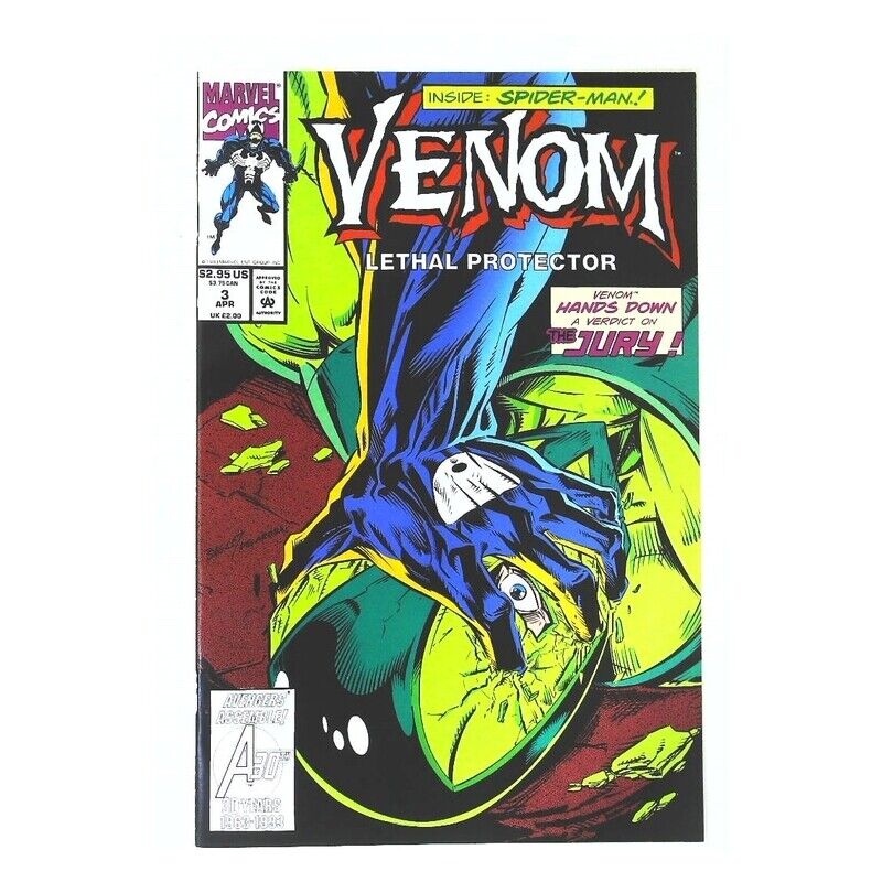 Venom: Lethal Protector (1993 series) #3 in NM minus cond. Marvel comics [u: