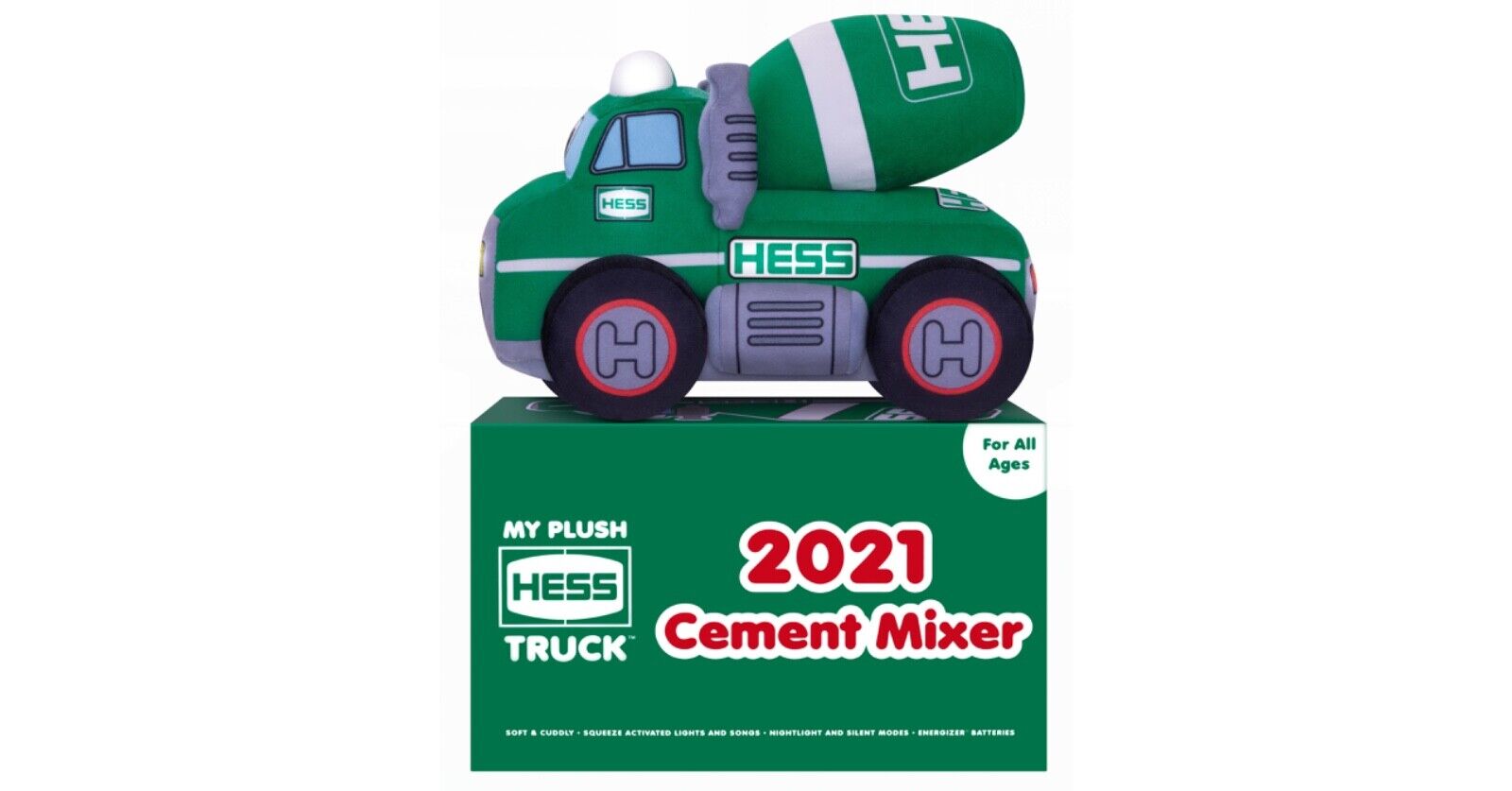 2021 My Plush Hess Truck Cement Mixer New in factory box