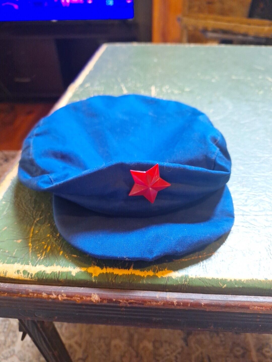 Chinese Communist Cap 1950s Red Guard Size 56 ,red Guard Vintage Hat/cap