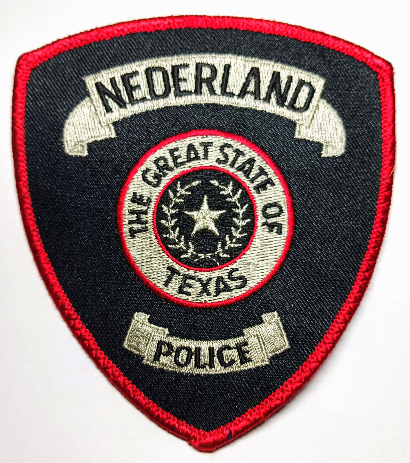 Nederland Texas Police Patch - FREE Tracked US Shipping 