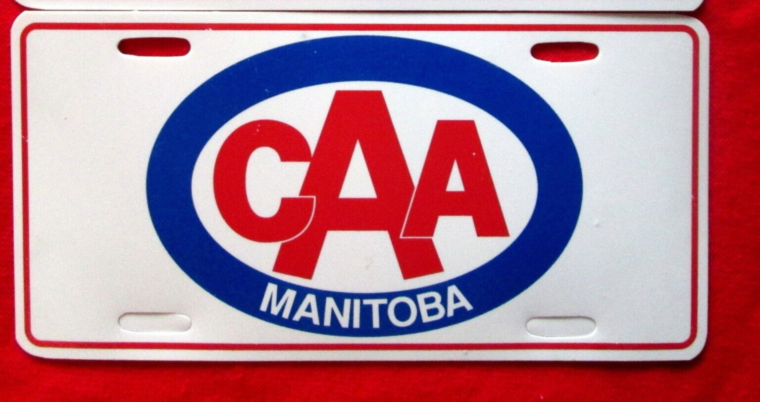 CAA License Plate Canadian Automobile Association Vinyl gprc1