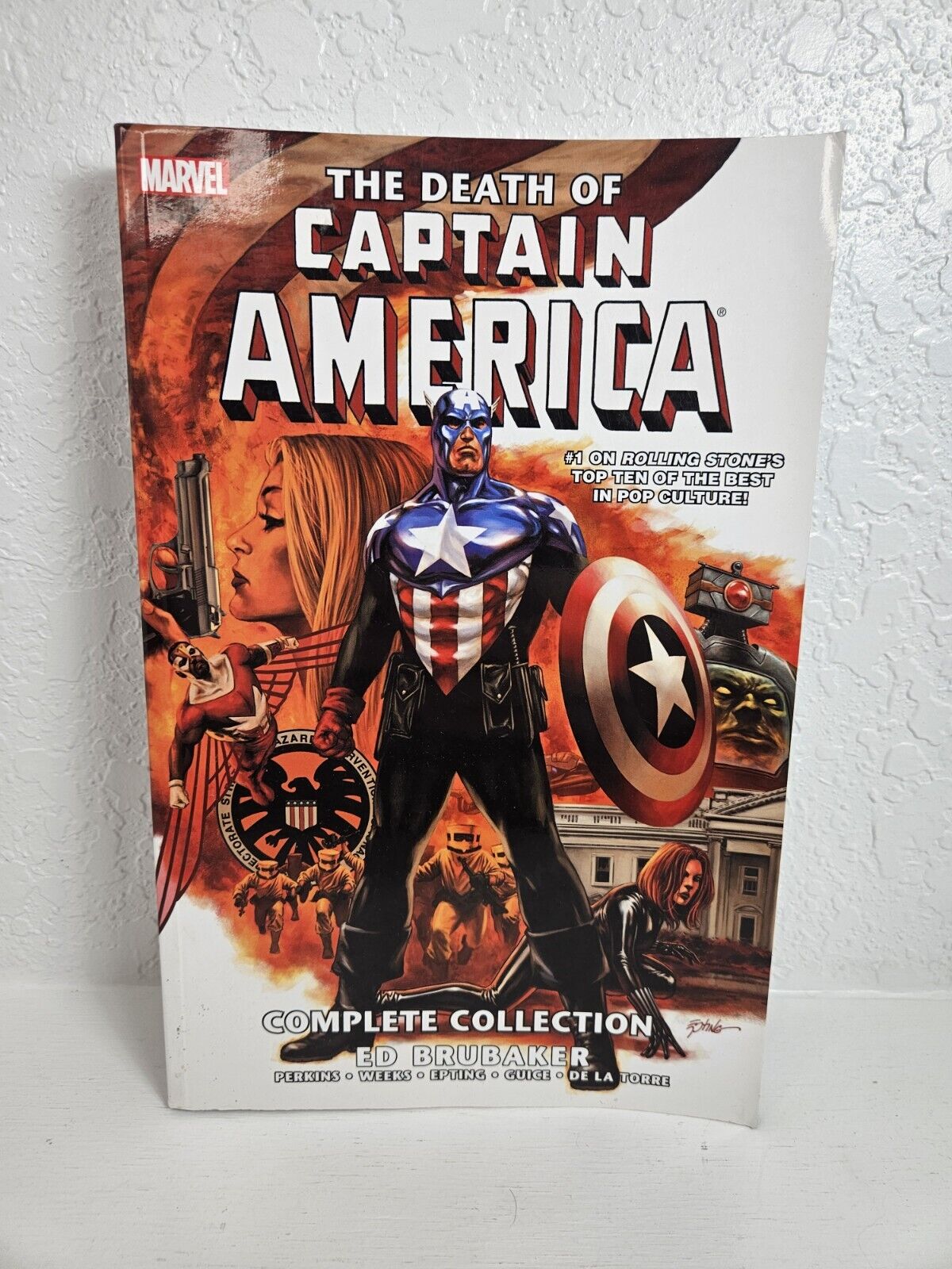 Captain America The Death of Captain America TPB 2008 First Print Marvel Comics
