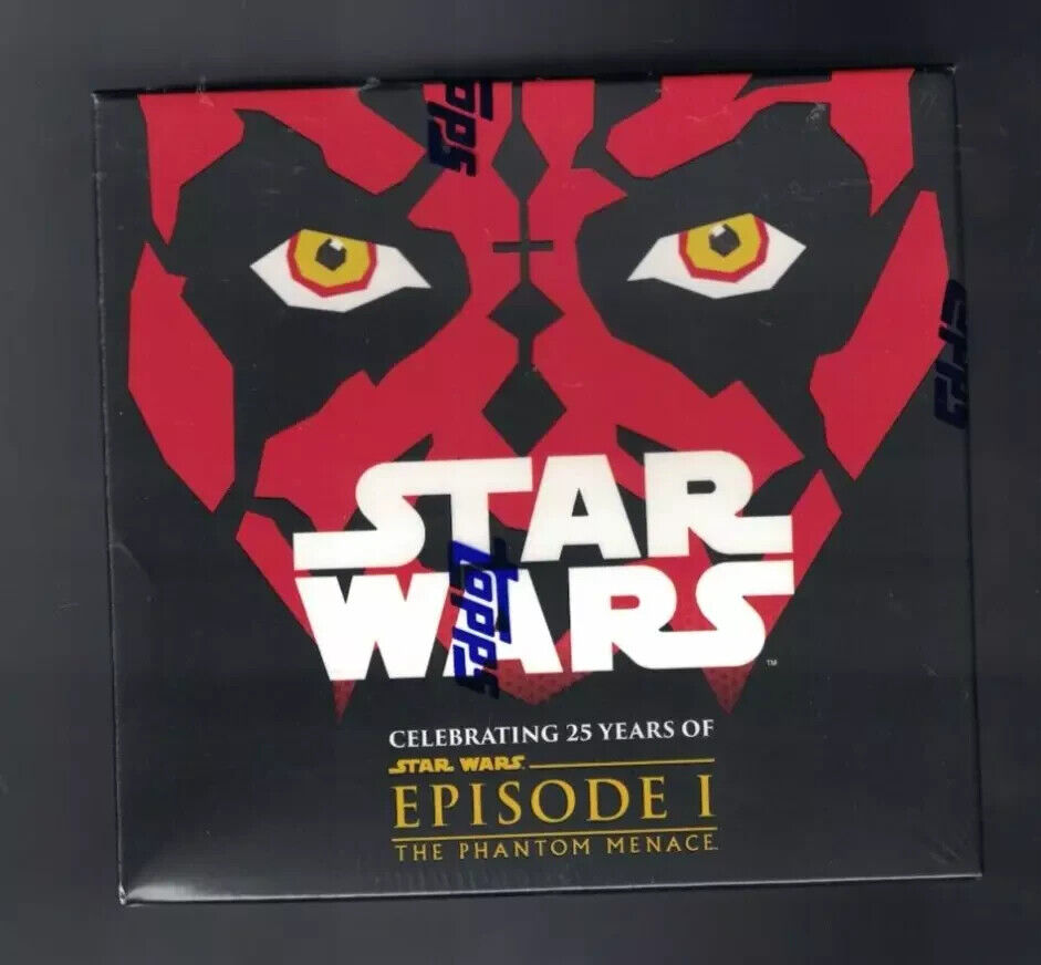 2024 STAR WARS TOPPS CHROME SAPPHIRE EDITION EPISODE 1 SEALED BOX