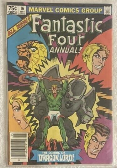 Fantastic Four Annual #16 (RAW 9.4+ MARVEL 1980) Ed Hannigan. Steve Ditko.