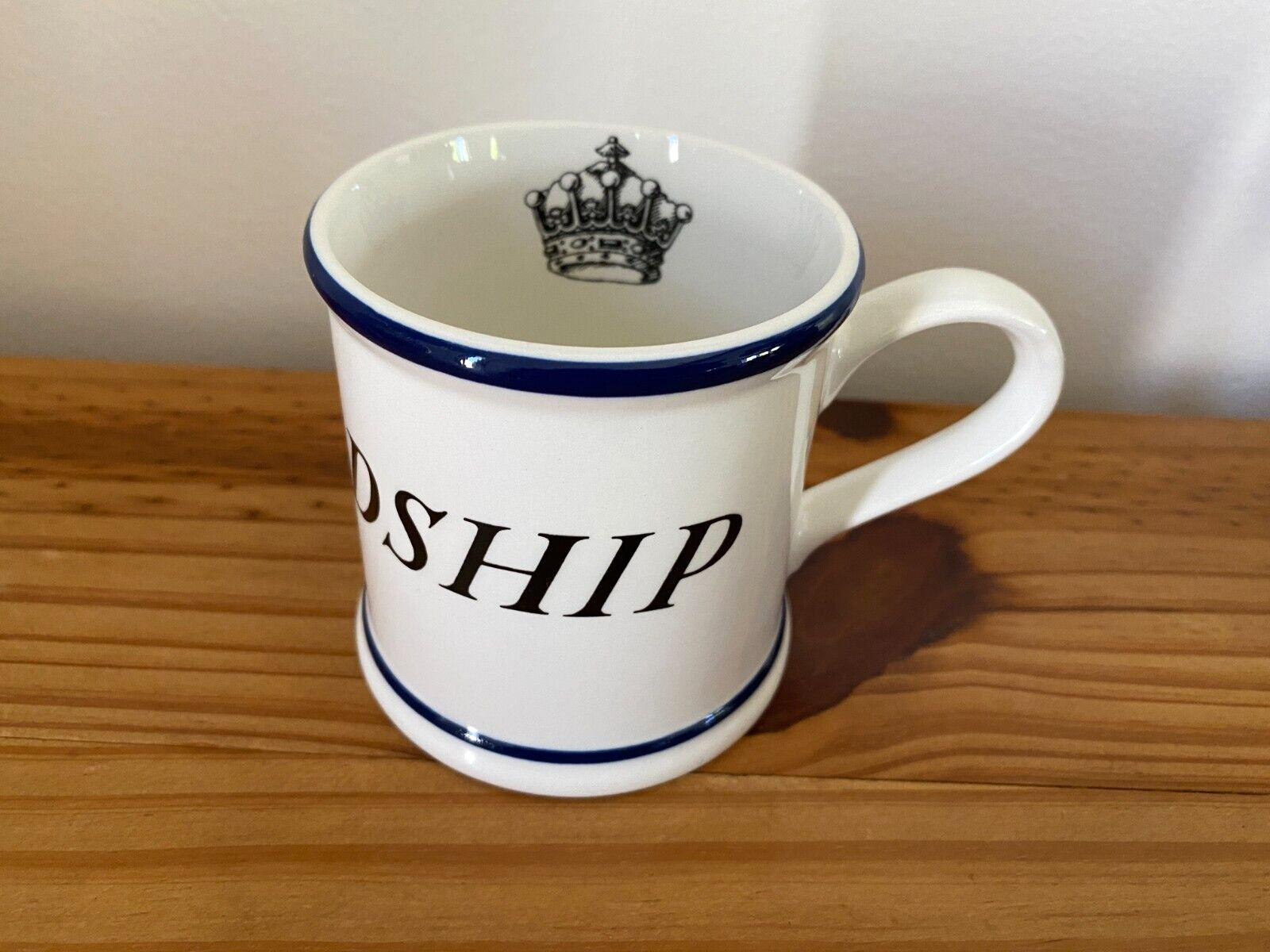 His Lordship Mug Coffee Tea Latte Crown Staffordshire The National Trust