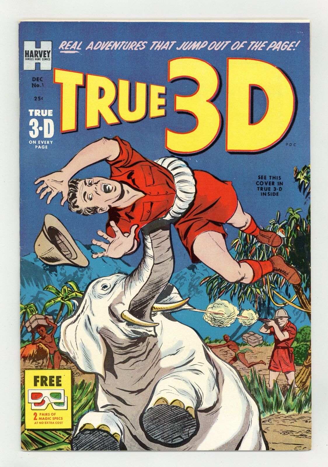 True 3-D #1 FN/VF 7.0 1953