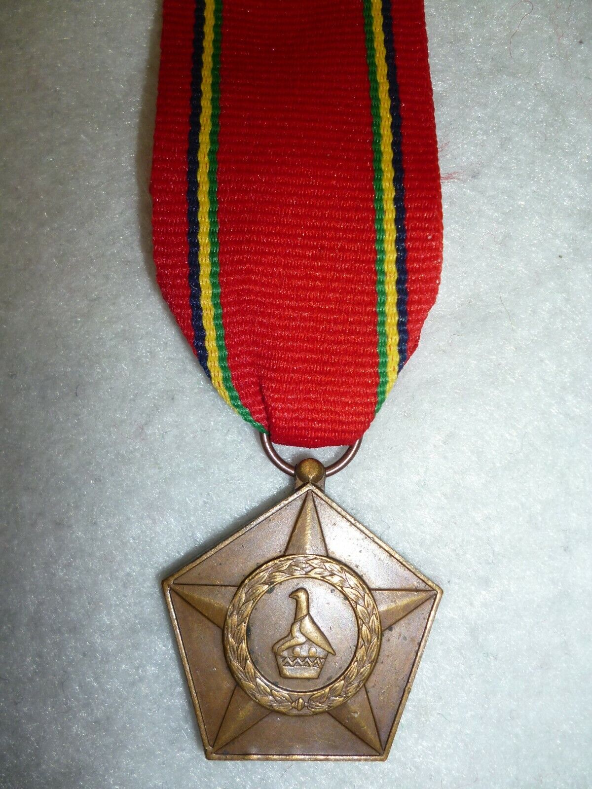 Zimbabwe Liberation Medal,  Numbered on edge (former Rhodesia)