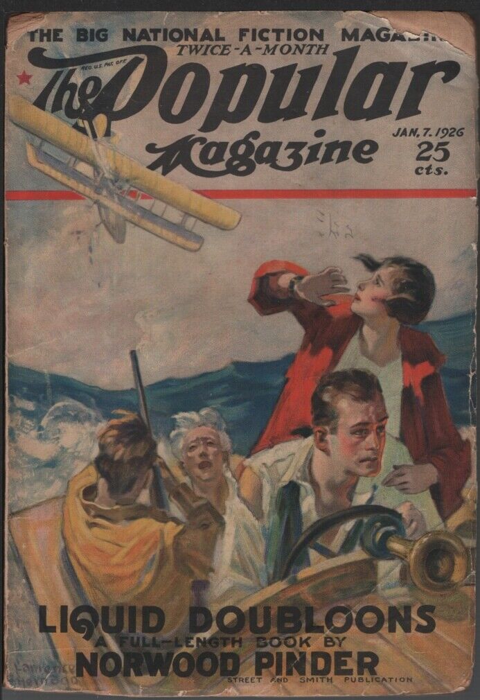 Popular Magazine 1926 January 7. Pulp