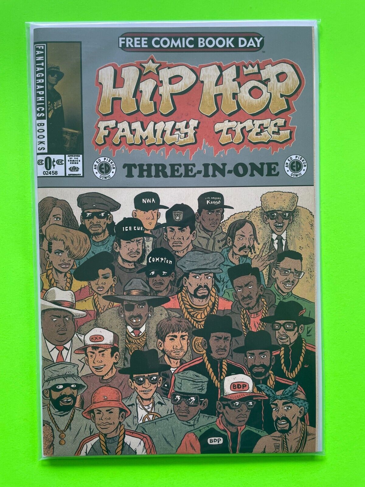 FCBD : Hip Hop Family Tree (Fantagraphics, 2015) Piskor Skottie Young Crumb free