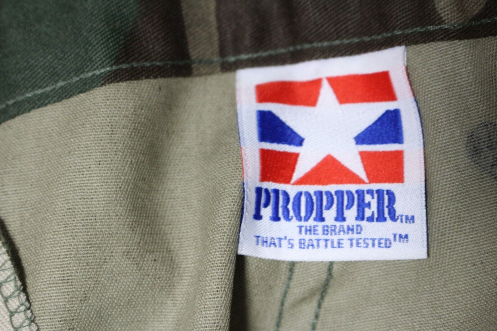 Propper Military Trousers Combat, Battle Tested, Large Regular Waist 35 To 39in.