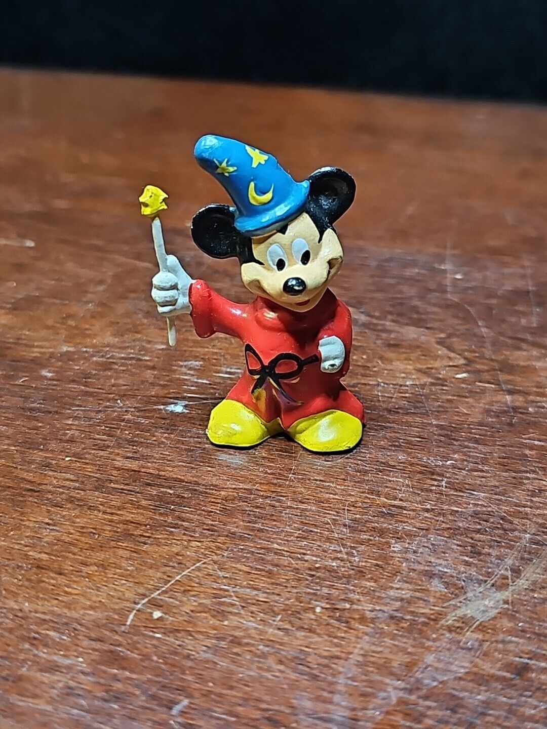 Vintage Walt Disney Productions Mickey Mouse Fantasia Wizard  Figure Wizard