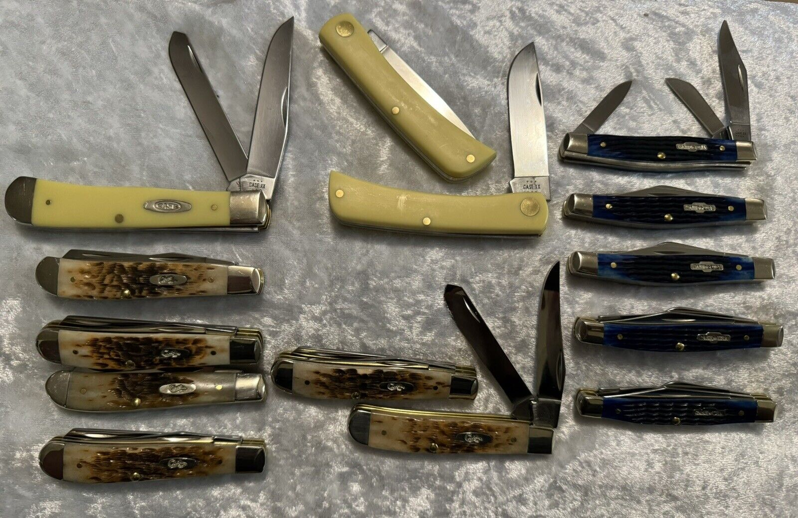 73 Pocket Knife LOT - Case- Kershaw - SOG - Cold Steel  - Buck -  -READ