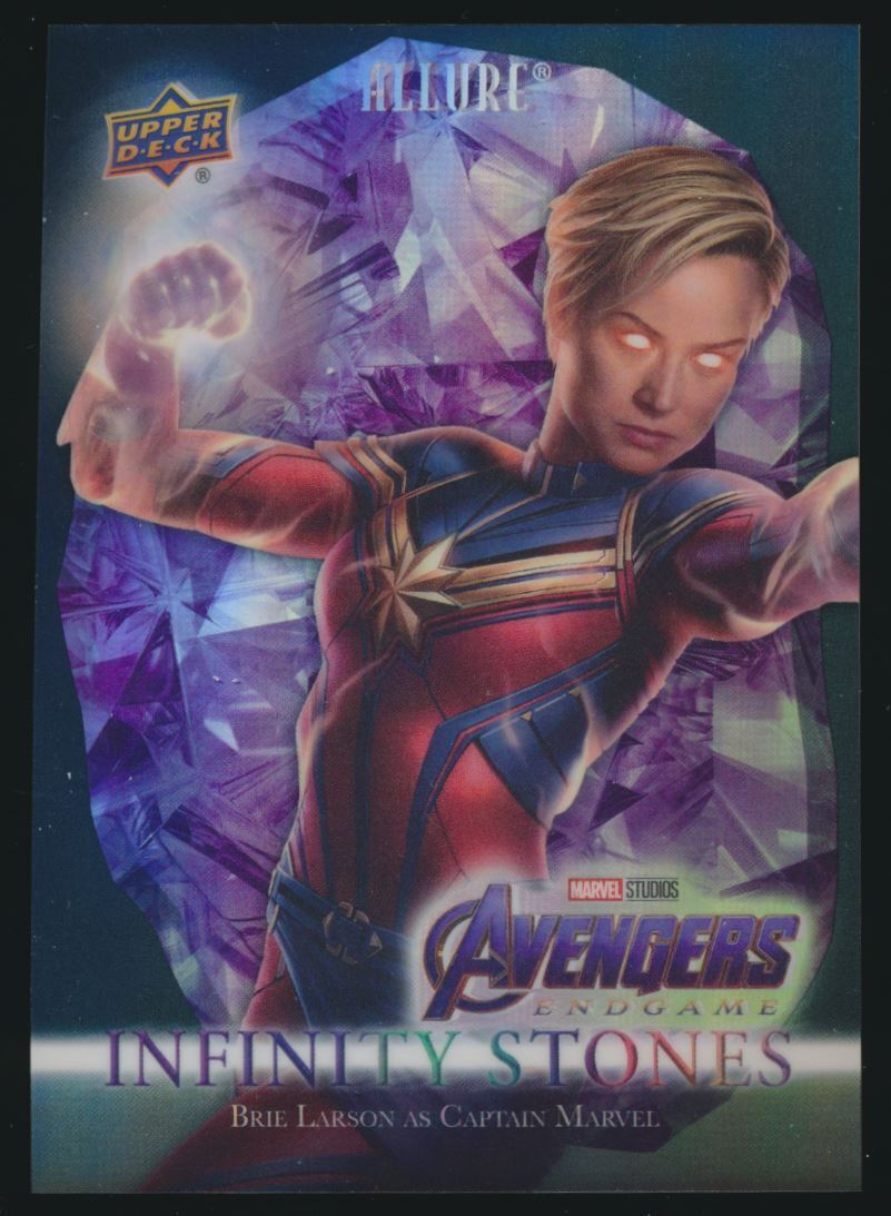 2022 Marvel Allure Infinity Stones Power #IS-20 Brie Larson 055/299 Captain