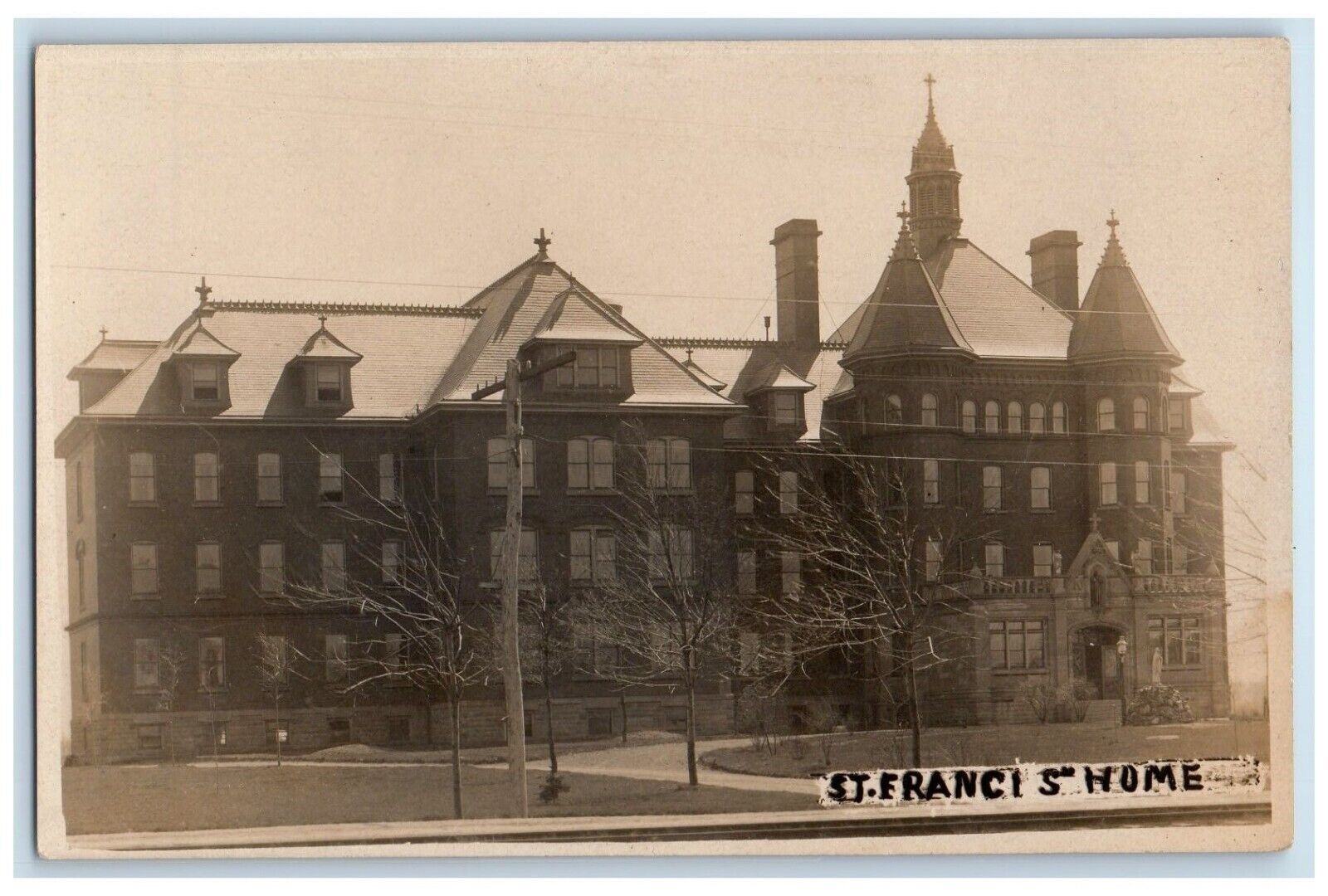 c1910\'s St. Francis Home Ebenezer New York NY RPPC Photo Antique Postcard